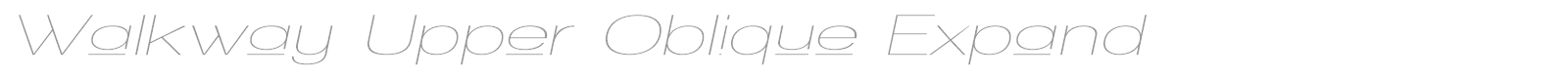 Walkway font preview